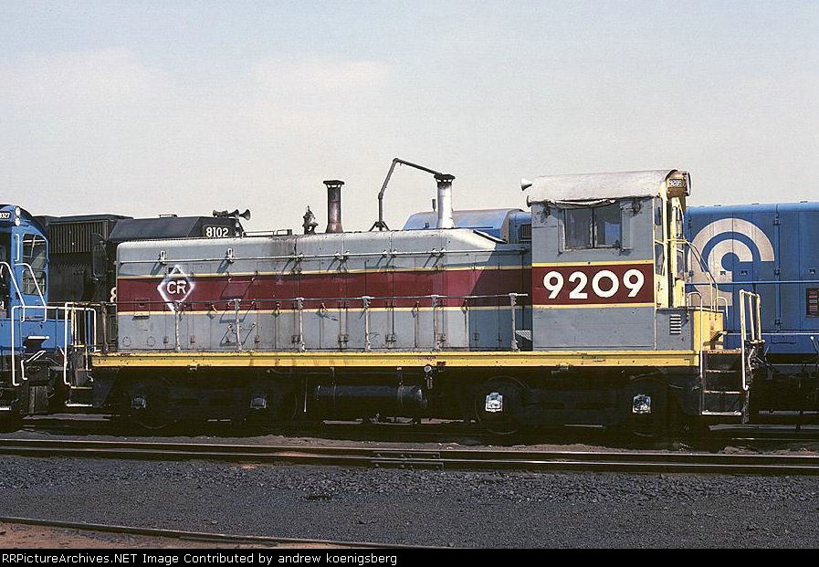Conrail Electro-Motive Division NW-2 9209